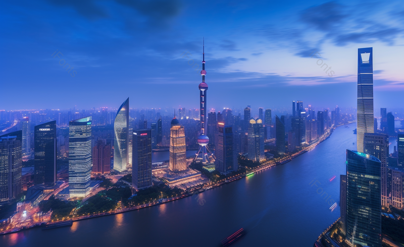 都市两江夜景实拍摄影图,高清,摄影图,摄影图片,图片大全,摄影图免费下载